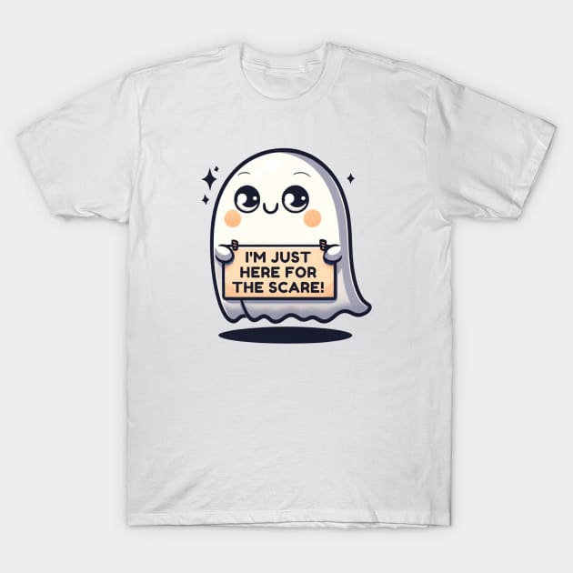 I´m just Here For The Scare T-Shirt by ARTFULATTIRES